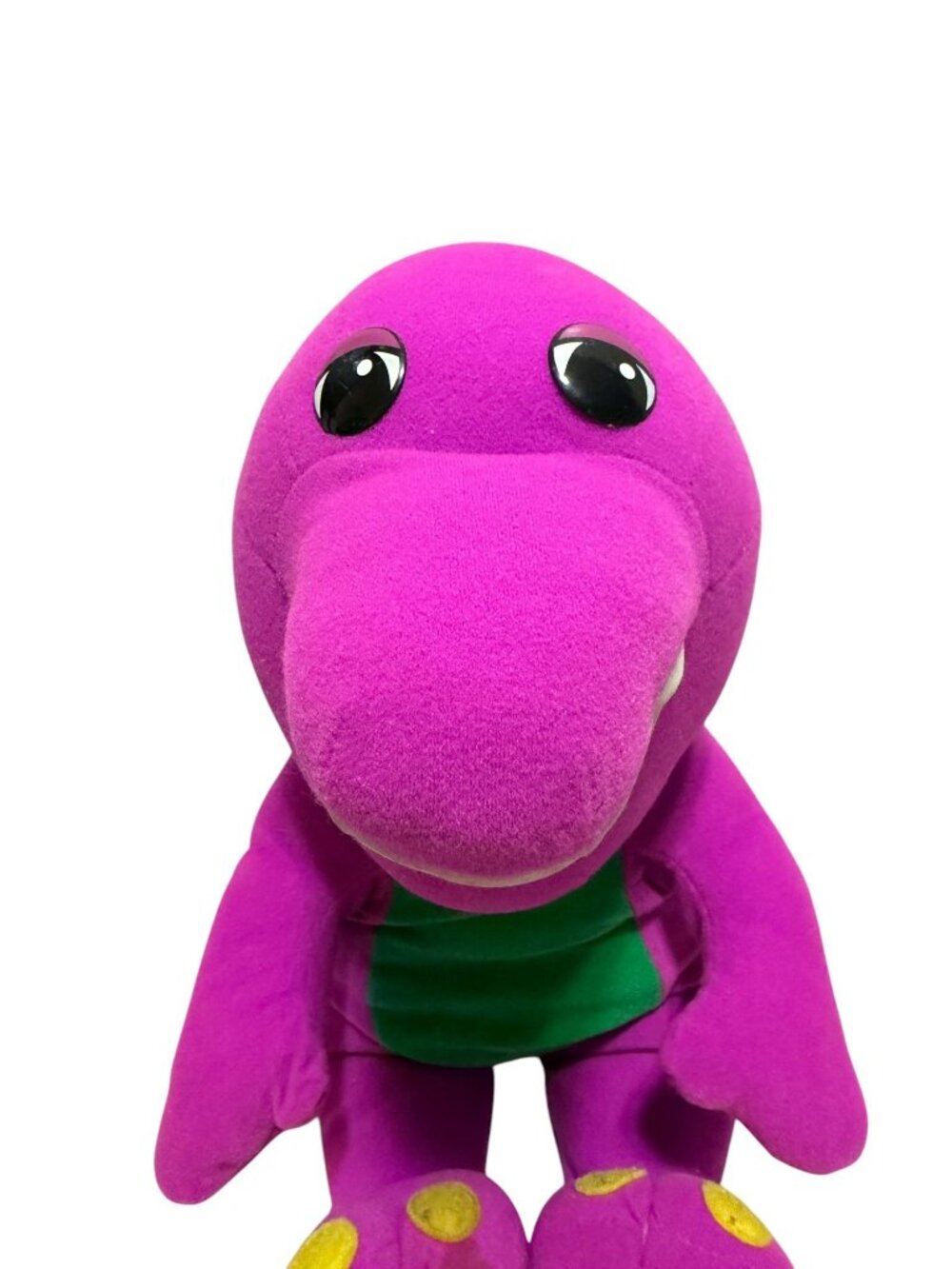 Talking Barney Dinosaur 1993 Tested Works Plush Toy - Picture 2 of 16
